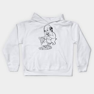 Kevin malone caricature Kids Hoodie